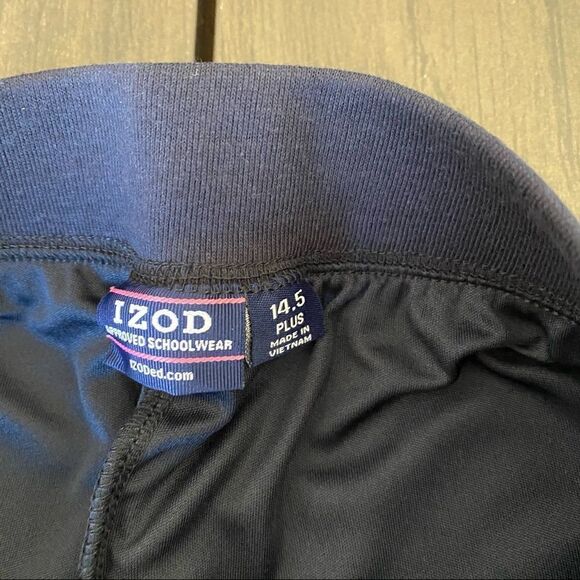IZOD skorts NWT blue shorts skirt approved school wear size 14.5 Plus - Picture 5 of 7